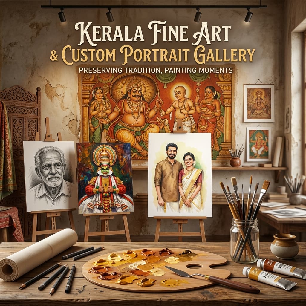 Custom Drawings & Pencil Art in Guruvayur